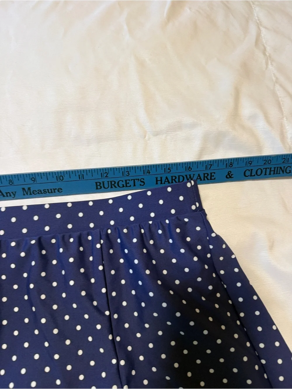 Talbots Miraclesuit NWT Navy White Polka Dot Swim Skirt Bottom Size 14